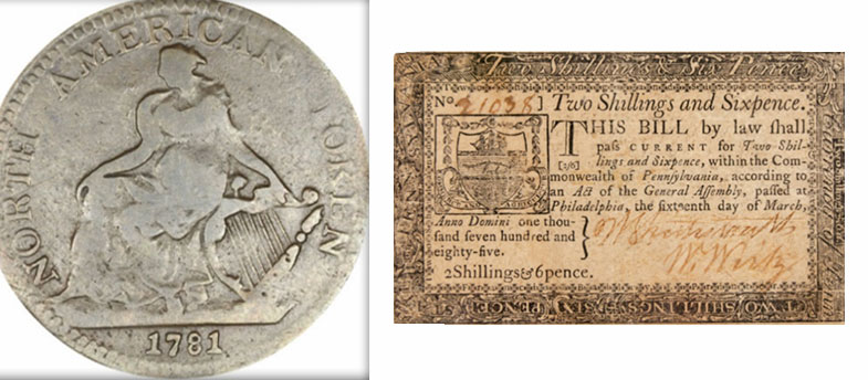 1781 Dime